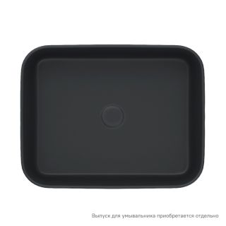 Раковина IDDIS Bridge 50см чёрный матовый BRIBM05i27